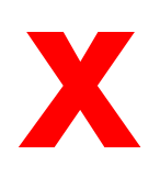 x bullet icon